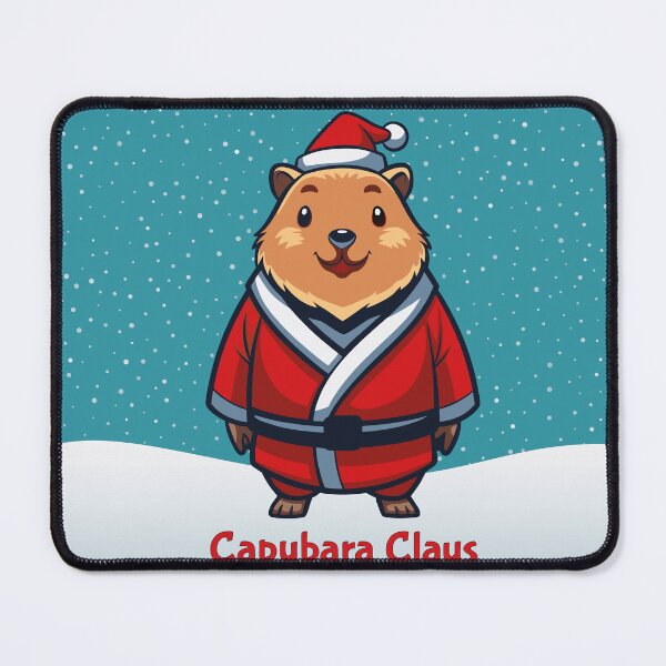 Item preview, Capybara Claus - Santa Who? designed and sold by Drawings Project.