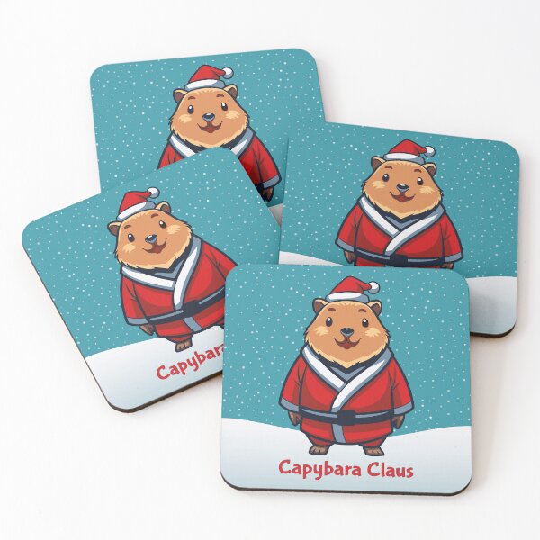 Item preview, Capybara Claus - Santa Who? designed and sold by Drawings Project.