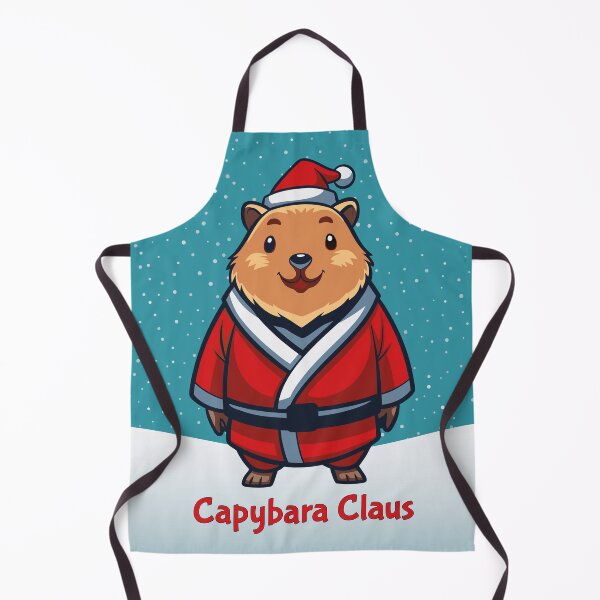 Item preview, Capybara Claus - Santa Who? designed and sold by Drawings Project.