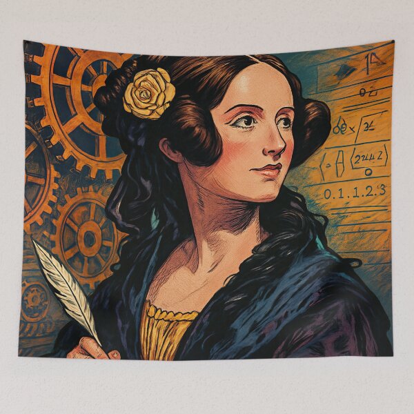 Item preview, Ada Lovelace | Comics style - Cartoon designed and sold by ComicsFactory.