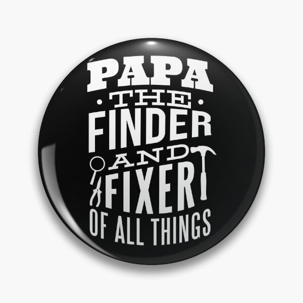Item preview, Papa The Finder and Fixer of All Things designed and sold by JRRTs.