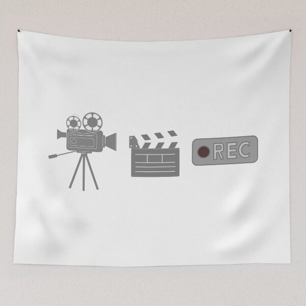 Item preview, Filmmaker Icons – Camera, Clapperboard, REC – Minimal Film & Video designed and sold by MicroRoleClub.