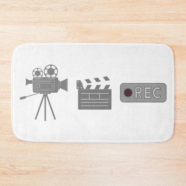 Item preview, Filmmaker Icons – Camera, Clapperboard, REC – Minimal Film & Video designed and sold by MicroRoleClub.