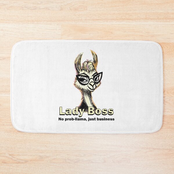 Item preview, Lady Boss – No Prob-Llama, Just Business  designed and sold by FMproject.