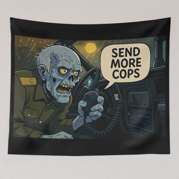 Item preview, Ghoul on the Airwaves designed and sold by DeadThingsShop.
