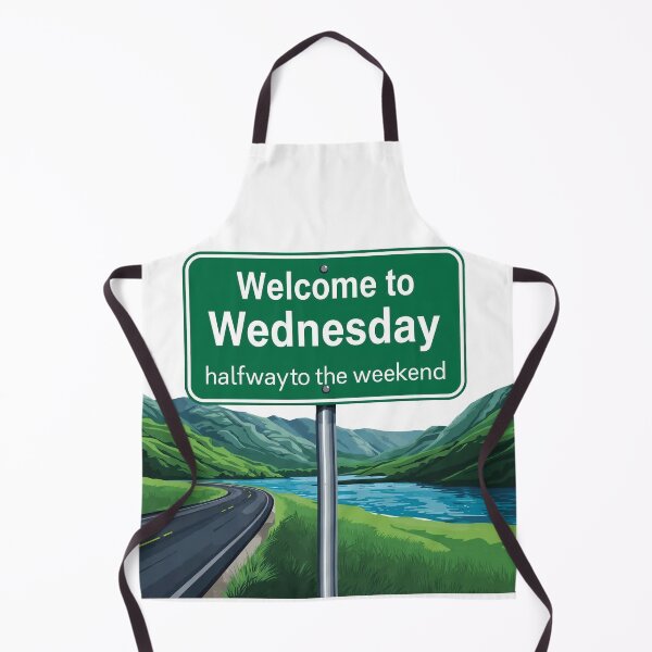 Item preview, Welcome to Wednesday - Halfway to Weekend designed and sold by Loom on the Loch.