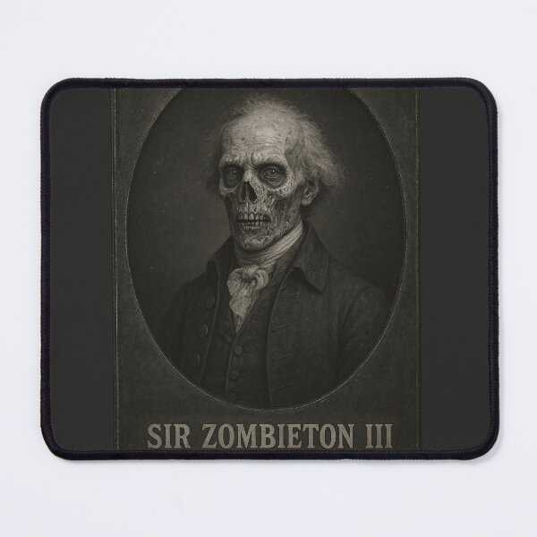 Item preview, Sir Zombieton III designed and sold by DeadThingsShop.