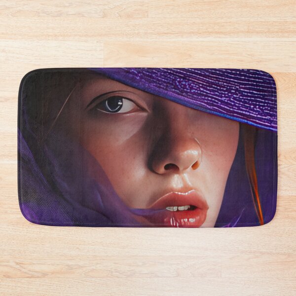 Item preview, Woman in purple hat with veil designed and sold by anytka.