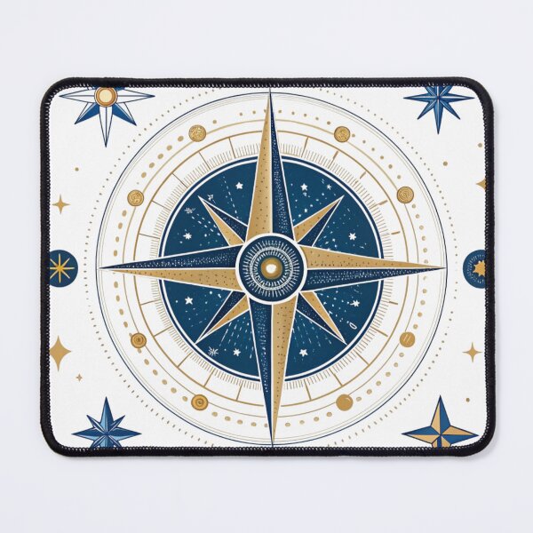 Item preview, Futuristic compass designed and sold by Lucky 777.