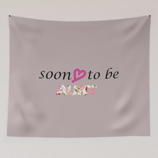 Item preview, Soon To Be Aunt – Funny Family Gift designed and sold by karibov.