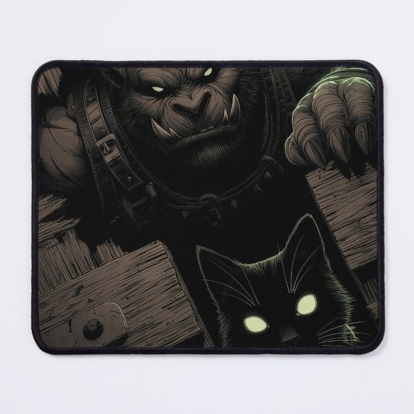 Item preview, Whiskers and the orc designed and sold by Faehound.