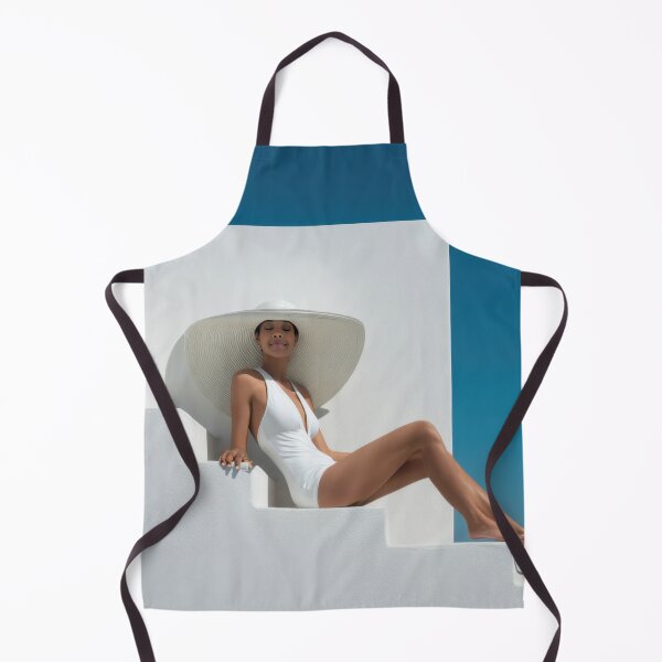 Item preview, Model sits on white stairs in sun designed and sold by anytka.