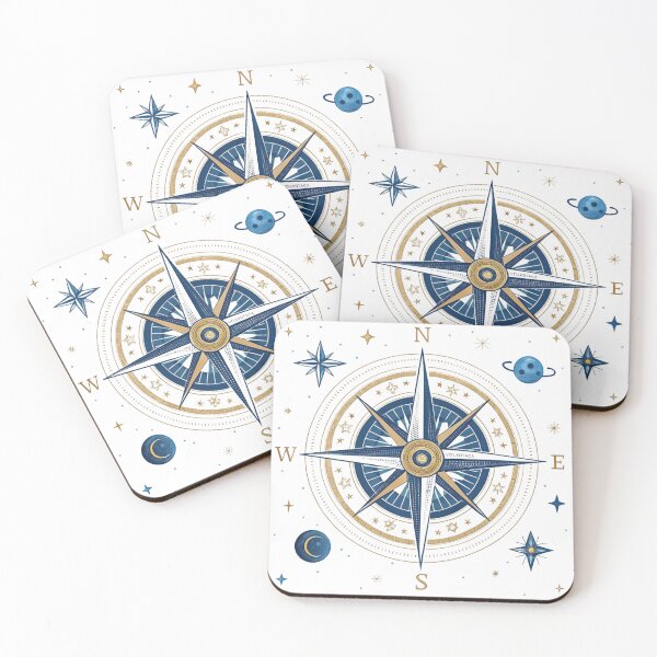 Item preview, Futuristic compass designed and sold by Lucky 777.