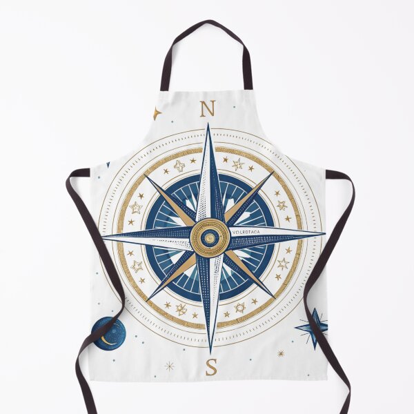 Item preview, Futuristic compass designed and sold by Lucky 777.