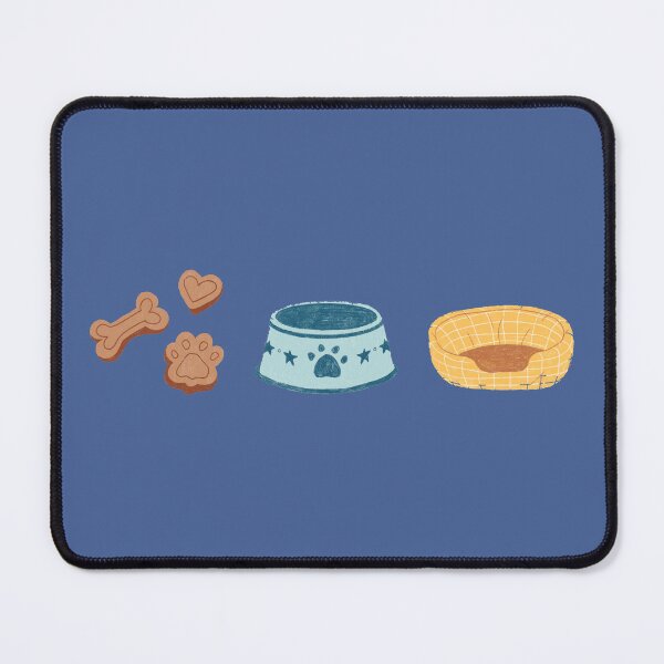 Item preview, Pet Care Icons (Dark Blue) – Treats, Food Bowl, Cozy Bed – Minimal Dog & Cat Design designed and sold by MicroRoleClub.