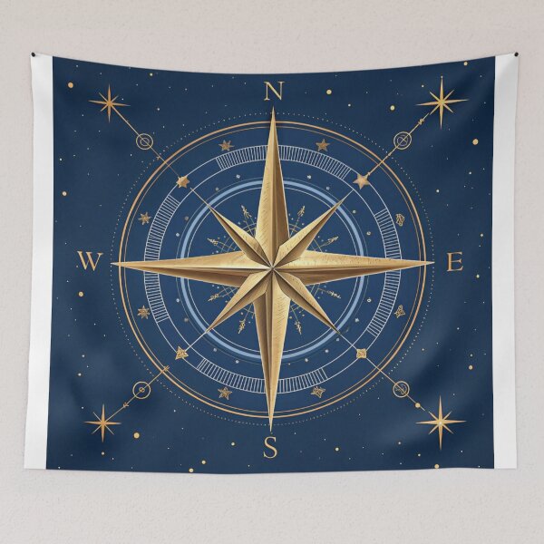 Item preview, Futuristic compass designed and sold by Lucky 777.