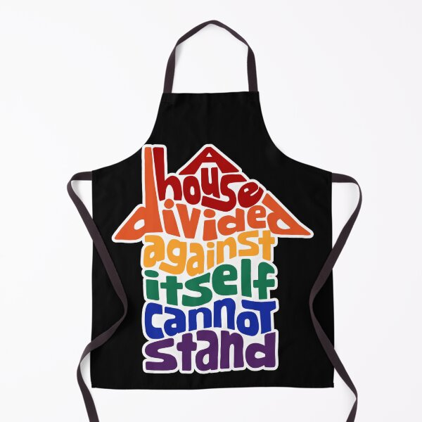 Item preview, A House Divided Against Itself Cannot Stand Word Art designed and sold by Unhinged Heather.