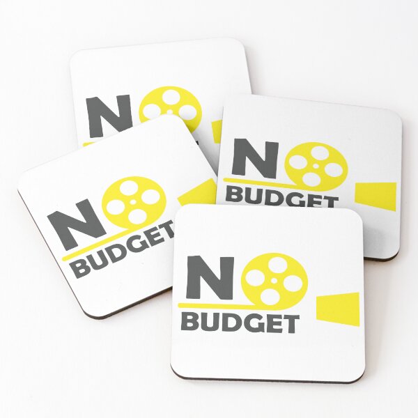 Item preview, No Budget Logo designed and sold by Forty Frames.