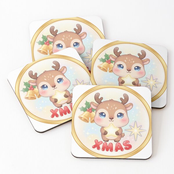 Item preview, Chibi Reindeer Xmas Emblem designed and sold by Imaginarium of Chaos falcon88 .
