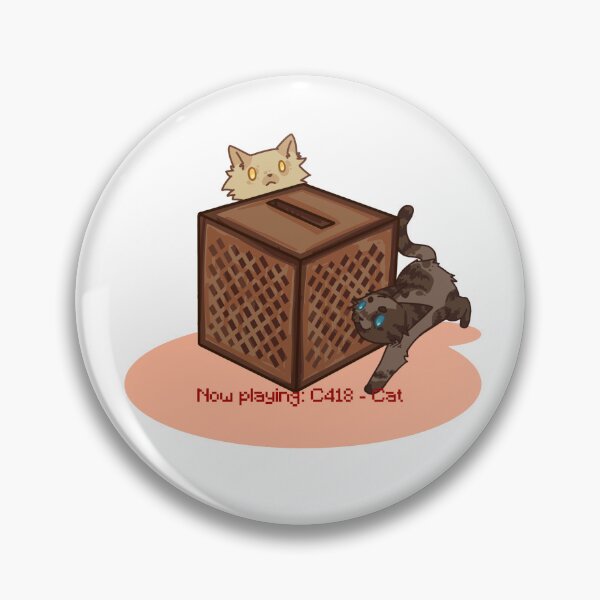 Artikelvorschau, Katzen, die zur Minecraft-Musik-CD „Cat“ vibrieren entworfen und verkauft von LinIsDrawing.