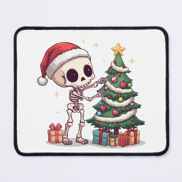 Item preview, Skeleton Christmas – Cute Skeleton Decorating Tree designed and sold by Dream Magic Co.