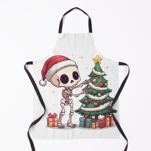 Item preview, Skeleton Christmas – Cute Skeleton Decorating Tree designed and sold by Dream Magic Co.