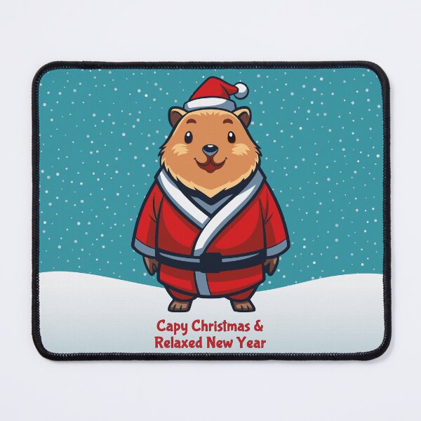 Item preview, Capy Christmas & Relaxed New Year designed and sold by Drawings Project.