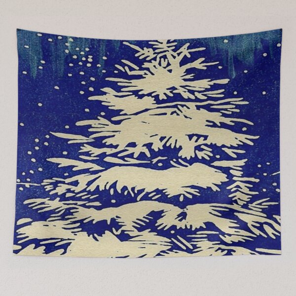 Item preview, Tree in Snow designed and sold by ViaARTfactory.