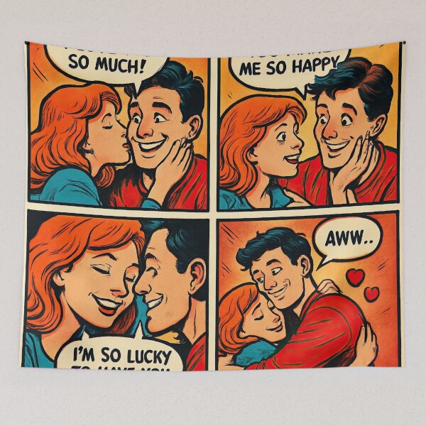 Item preview, Affection | Comics style - Cartoon designed and sold by ComicsFactory.