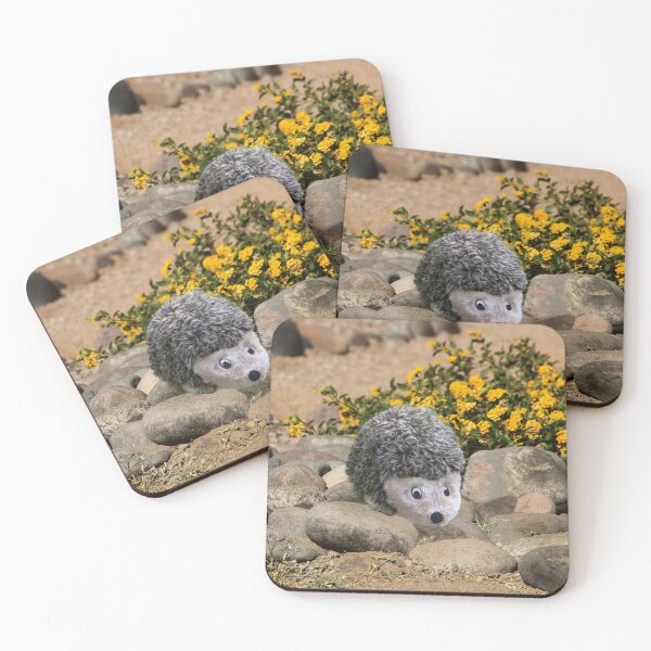 Item preview, Hedgehog On the Rocks designed and sold by heatherfriedman.