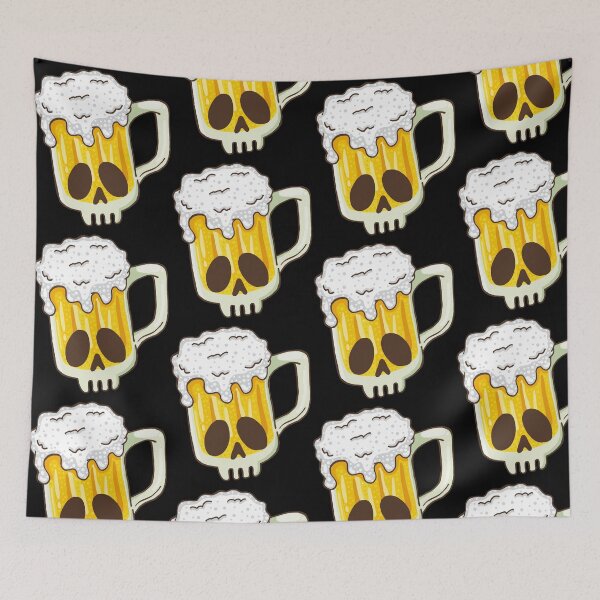 Item preview, The skull and the beer designed and sold by Lagueny.