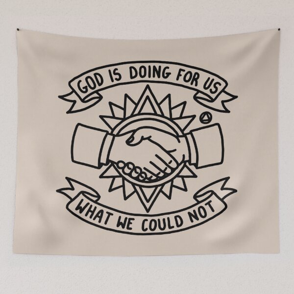 Item preview, God Is Doing For Us What We Could Not Do For Ourselves designed and sold by veampleo.