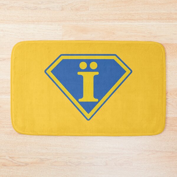 Item preview, Ukrainian Power Letter Ї – Minimalist Symbol in Flag Colors designed and sold by ShineEyePirate.