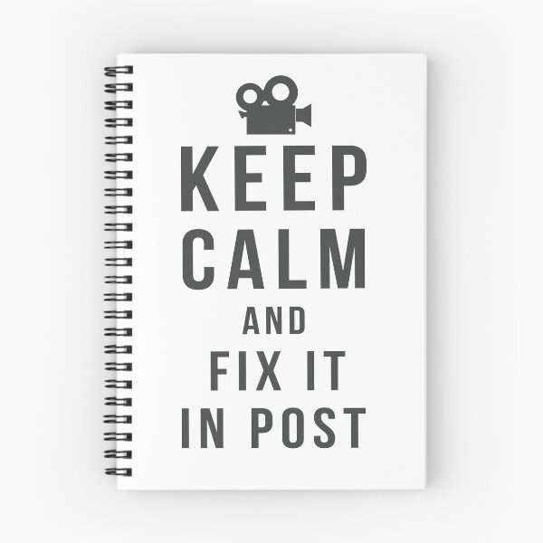 Item preview, Keep Calm and Fix It in Post - Black Text designed and sold by Forty Frames.