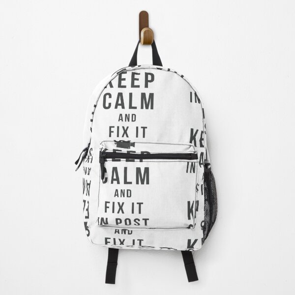 Item preview, Keep Calm and Fix It in Post - Black Text designed and sold by Forty Frames.