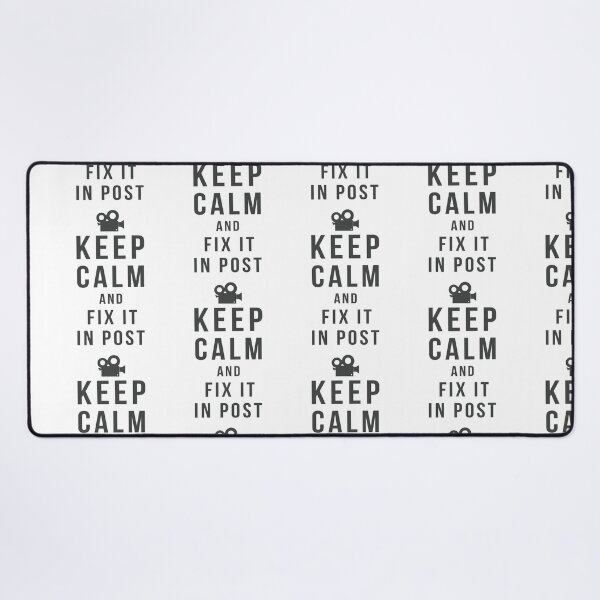 Item preview, Keep Calm and Fix It in Post - Black Text designed and sold by Forty Frames.