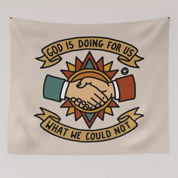 Item preview, God Is Doing For Us What We Could Not Do For Ourselves (Colour) designed and sold by veampleo.
