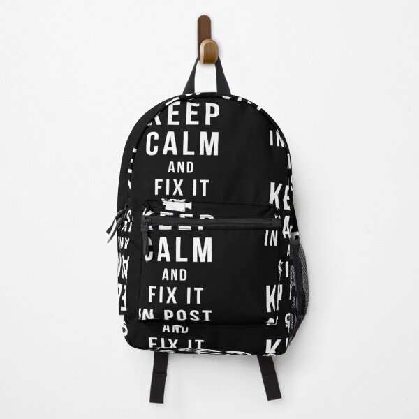 Item preview, Copy of Keep Calm and Fix It in Post - White Text designed and sold by Forty Frames.