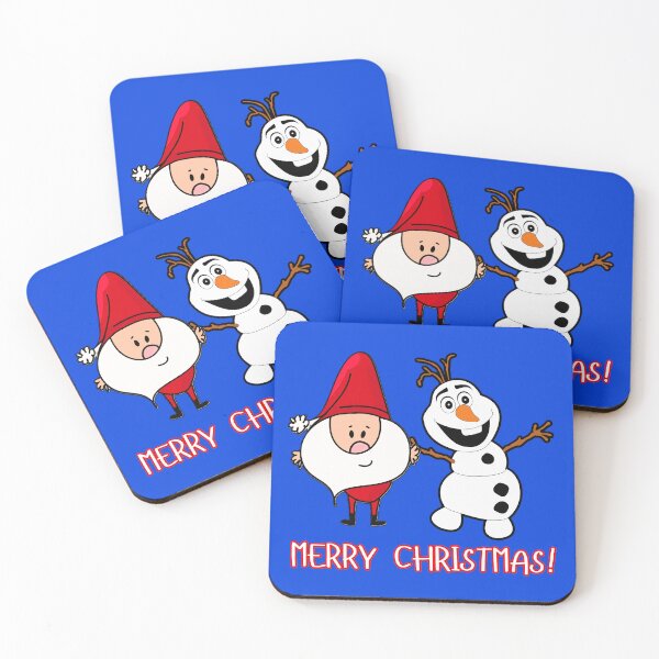 Item preview, Merry Christmas Happy Snowman And Santa designed and sold by Lovemountain.