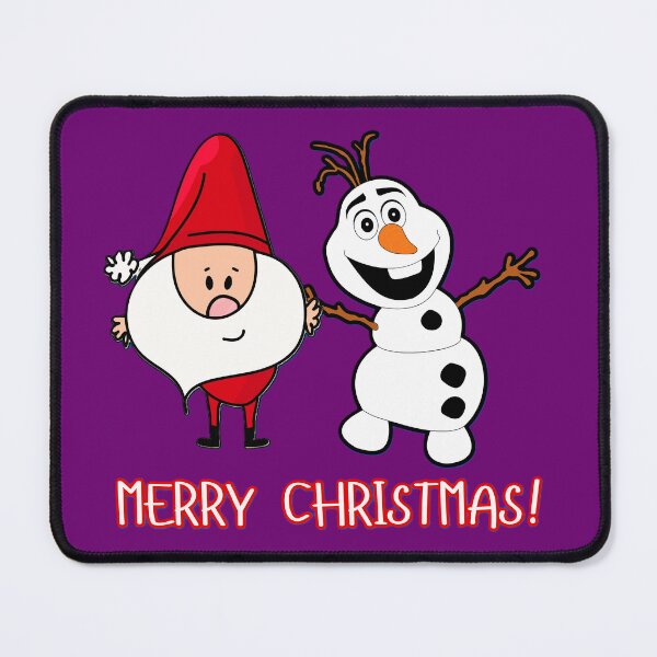 Item preview, Merry Christmas Happy Snowman And Santa designed and sold by Lovemountain.