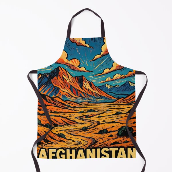 Item preview, Afghanistan landscape | Comics style - Cartoon designed and sold by ComicsFactory.