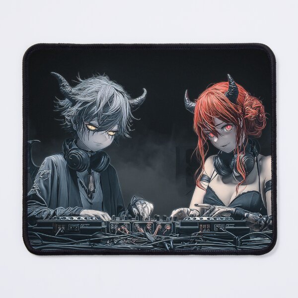 Item preview, Anime Diablo y Ángel DJ Serie 3 designed and sold by rebirthdesigner.