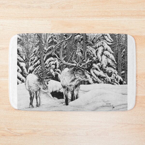 Item preview, Snowy Reindeer designed and sold by Mike Wytinck.