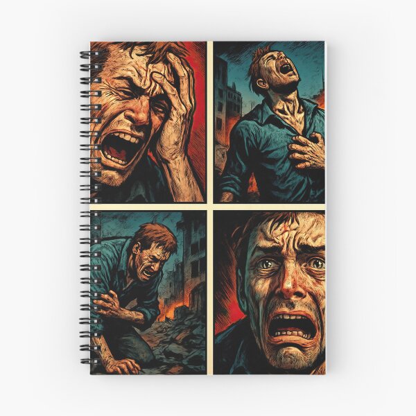 Item preview, Agony | Comics style - Cartoon designed and sold by ComicsFactory.
