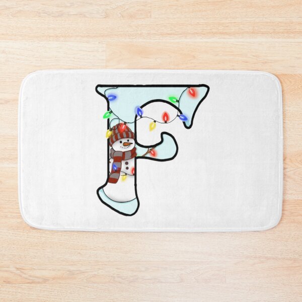 Item preview, Holiday themed letter F designed and sold by Artistkhg.