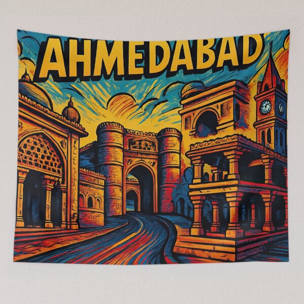 Item preview, Ahmedabad, city | Comics style - Cartoon designed and sold by ComicsFactory.