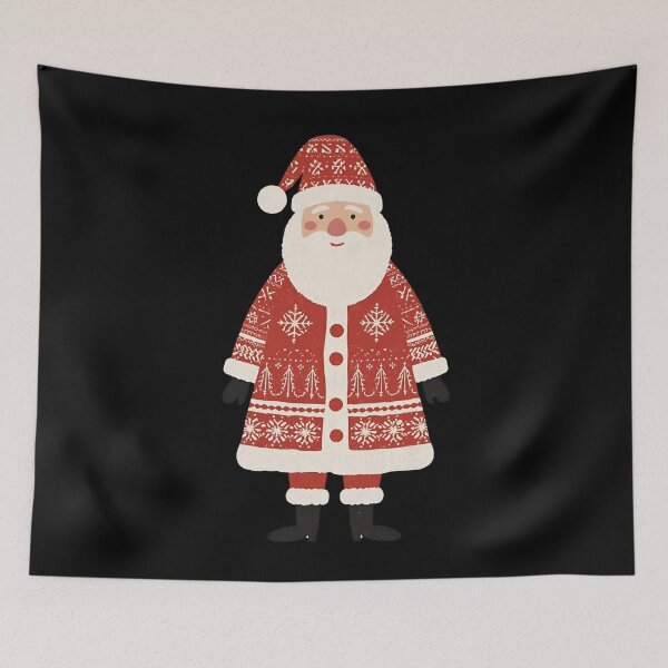 Item preview, Artisan Nordic Santa Wooden Winter Art designed and sold by ChicTrendz.