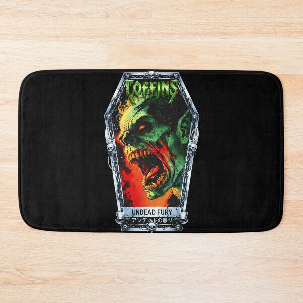 Item preview, Undead Fury - Raging Zombie Art designed and sold by CoffinsArt.