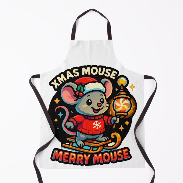 Item preview, Xmas Mouse Merry Mouse Cute designed and sold by McZerrill.