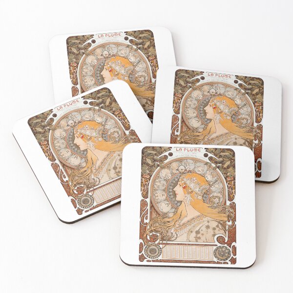 Item preview, Goddess of the Zodiac – Art Nouveau work by Alfons Mucha designed and sold by DandoLaTalla.